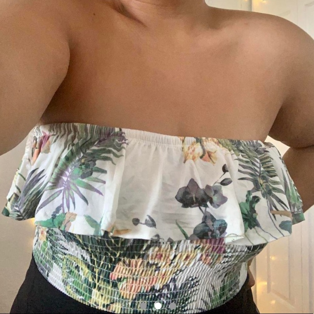 PALM SPRINGS TUBE TOP 🌿🌻